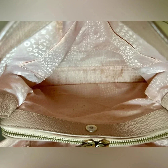 Gently Used KATE SPADE pale Pink Leather Satchel/Crossbody Bag - Picture 8 of 10